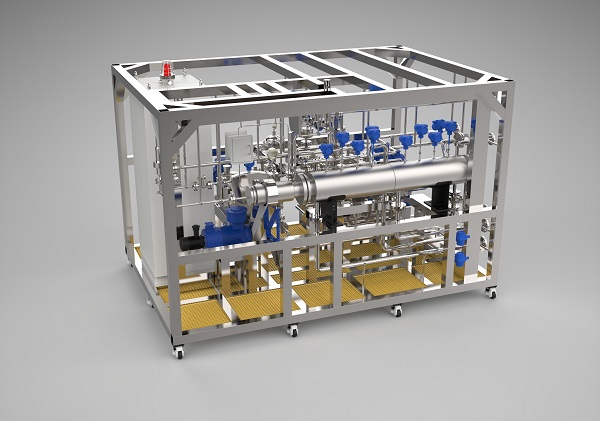 D3級產業化動態管式反應器_D3級產業化旋切微流場管式反應器